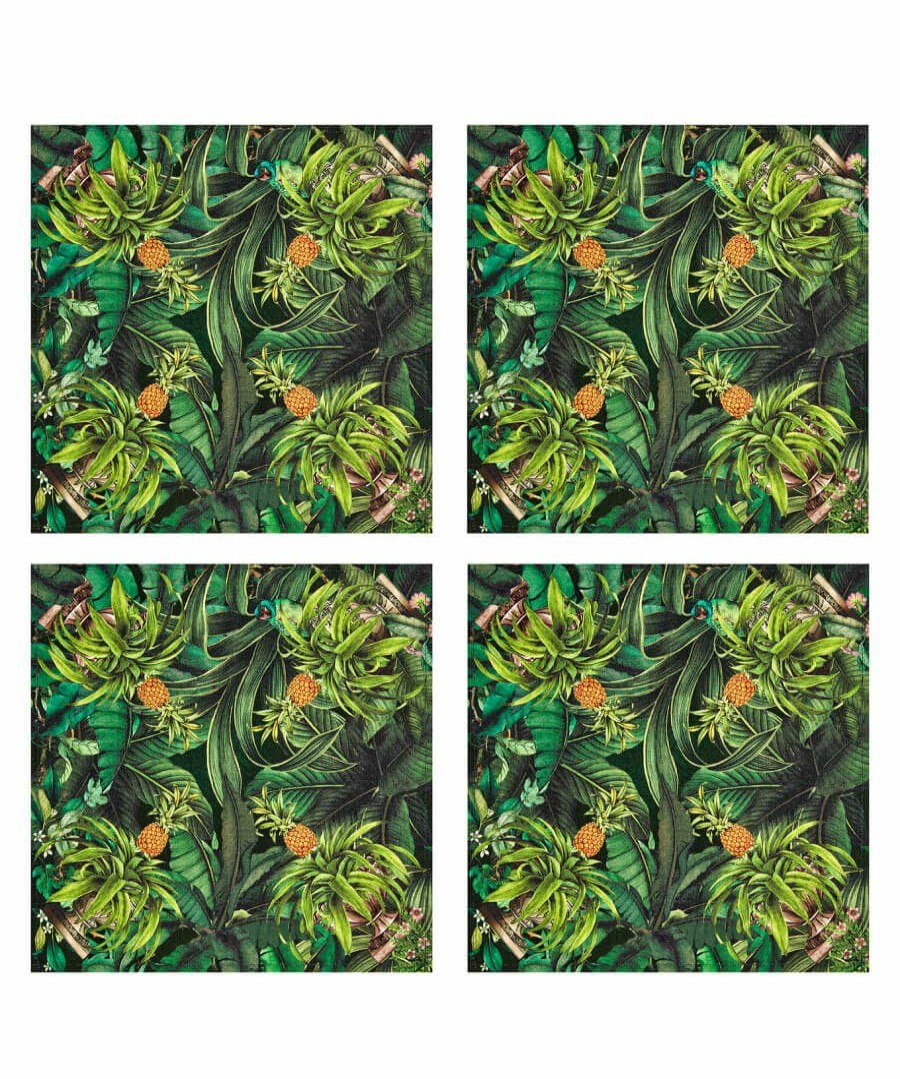 Kitchenware & Dining | Joe Browns Perfect Pineapple Pack Of 4 Napkins