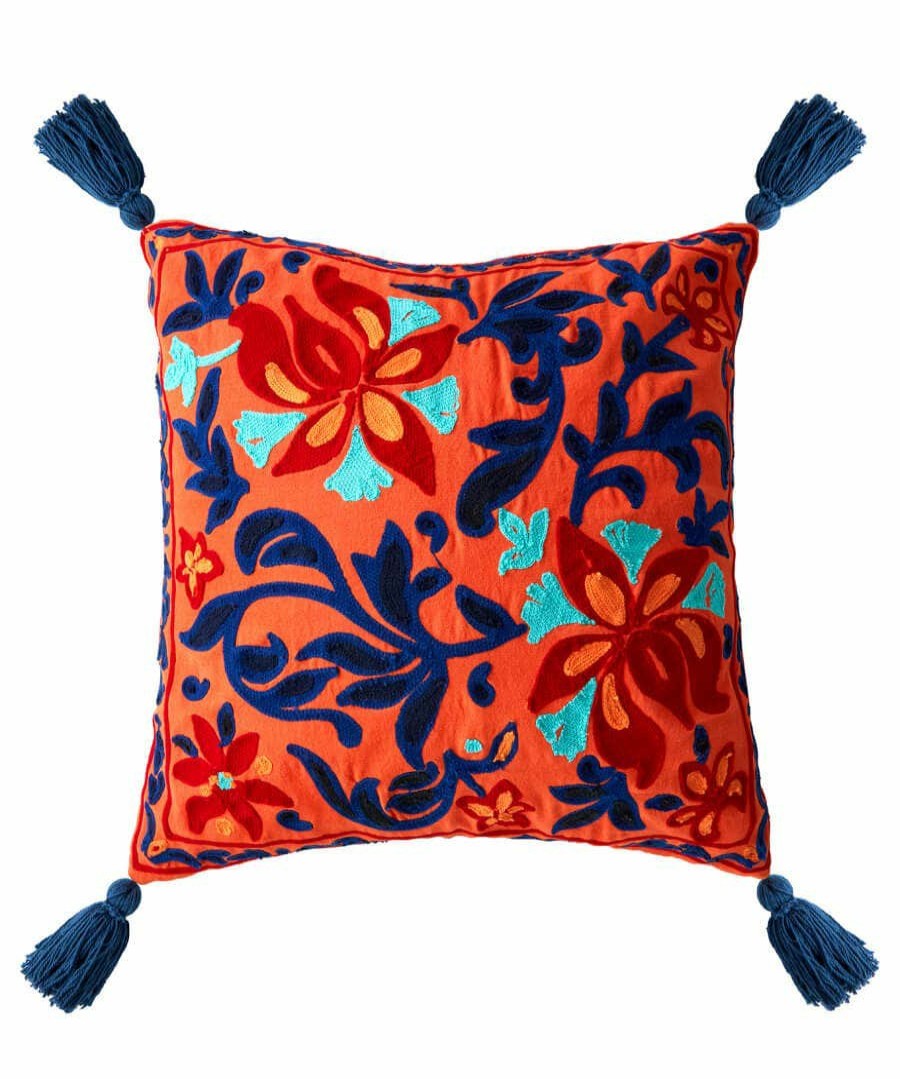 Floral Decor | Joe Browns Elegant Embroidery Reversible Cushion