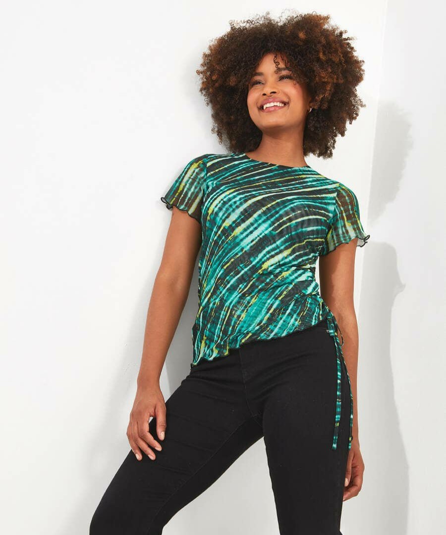 Tops, Tunics & Blouses | Joe Browns Elsa Mesh Printed Top