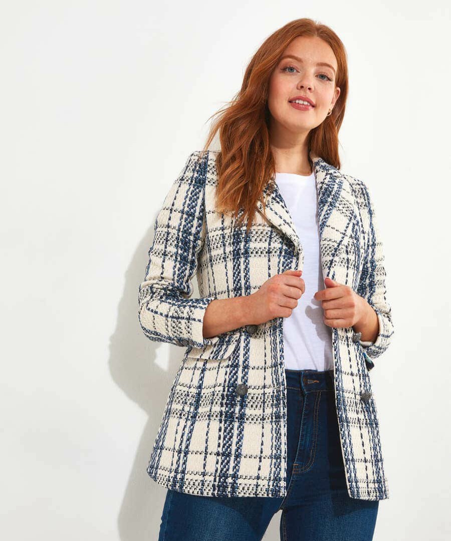 Tailoring | Joe Browns The Ella Checked Jacket