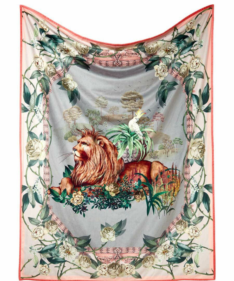 Animal Decor | Joe Browns Regal Lion Reversible Throw