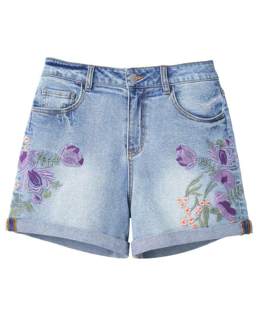 Denim Styles | Joe Browns Embroidered Denim Short