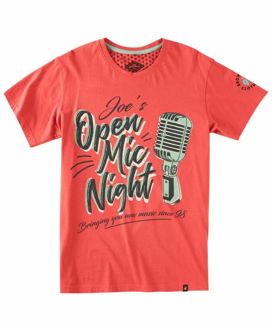 T-Shirts & Tops | Joe Browns Open Mic Tee