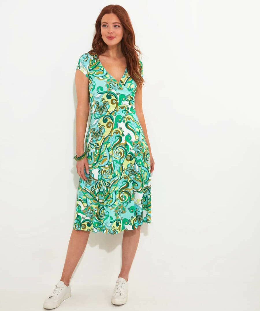 Dresses | Joe Browns Unforgettable Swirl Print Jersey Dress