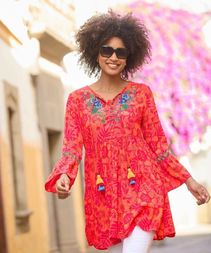 Tops, Tunics & Blouses | Joe Browns Enchanting Embroidered Tunic