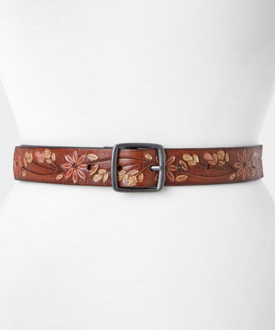 Accessories & Jewellery | Joe Browns California Tooled Leather Belt