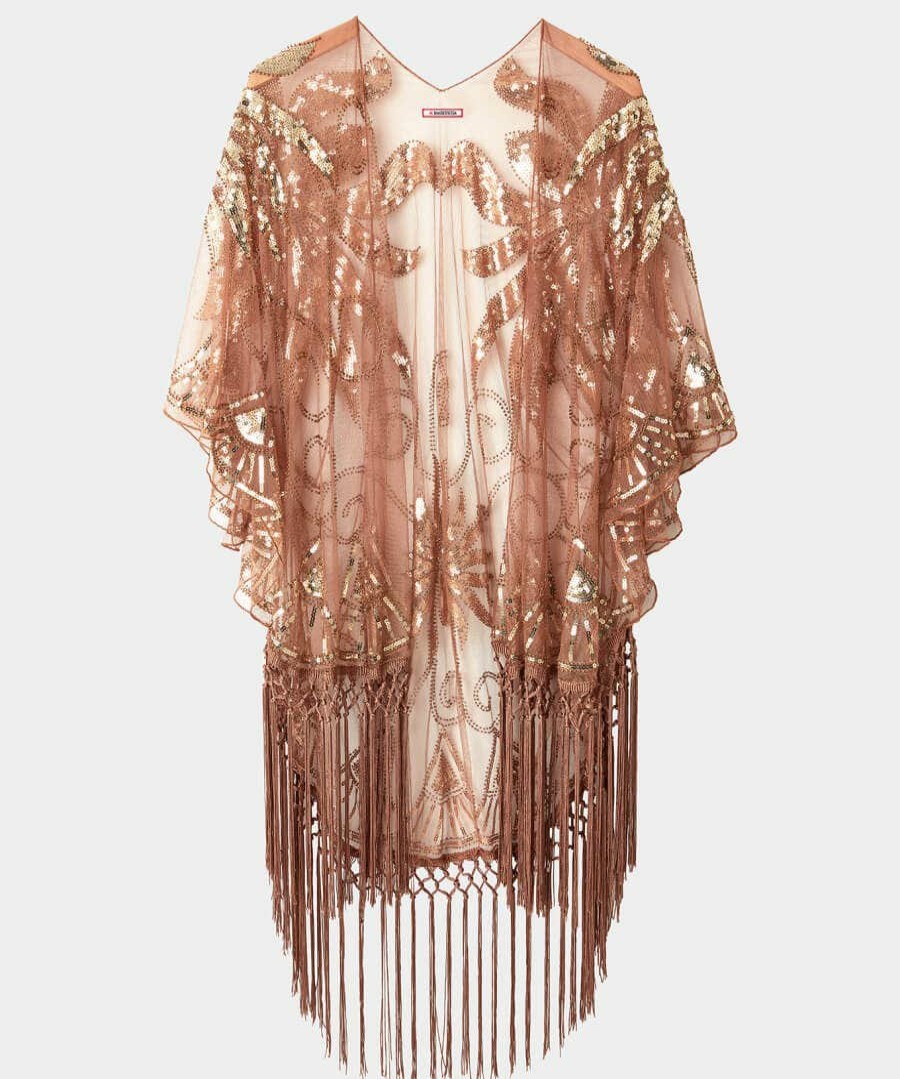 Cover Ups | Joe Browns Golden Hour Sequin Kimono