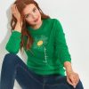 Knitwear & Cardigans | Joe Browns Happy Flower Graphic Sweat