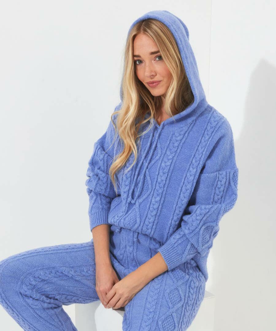 Tops, Tunics & Blouses | Joe Browns Sloe Joes Cable Knit Hoody