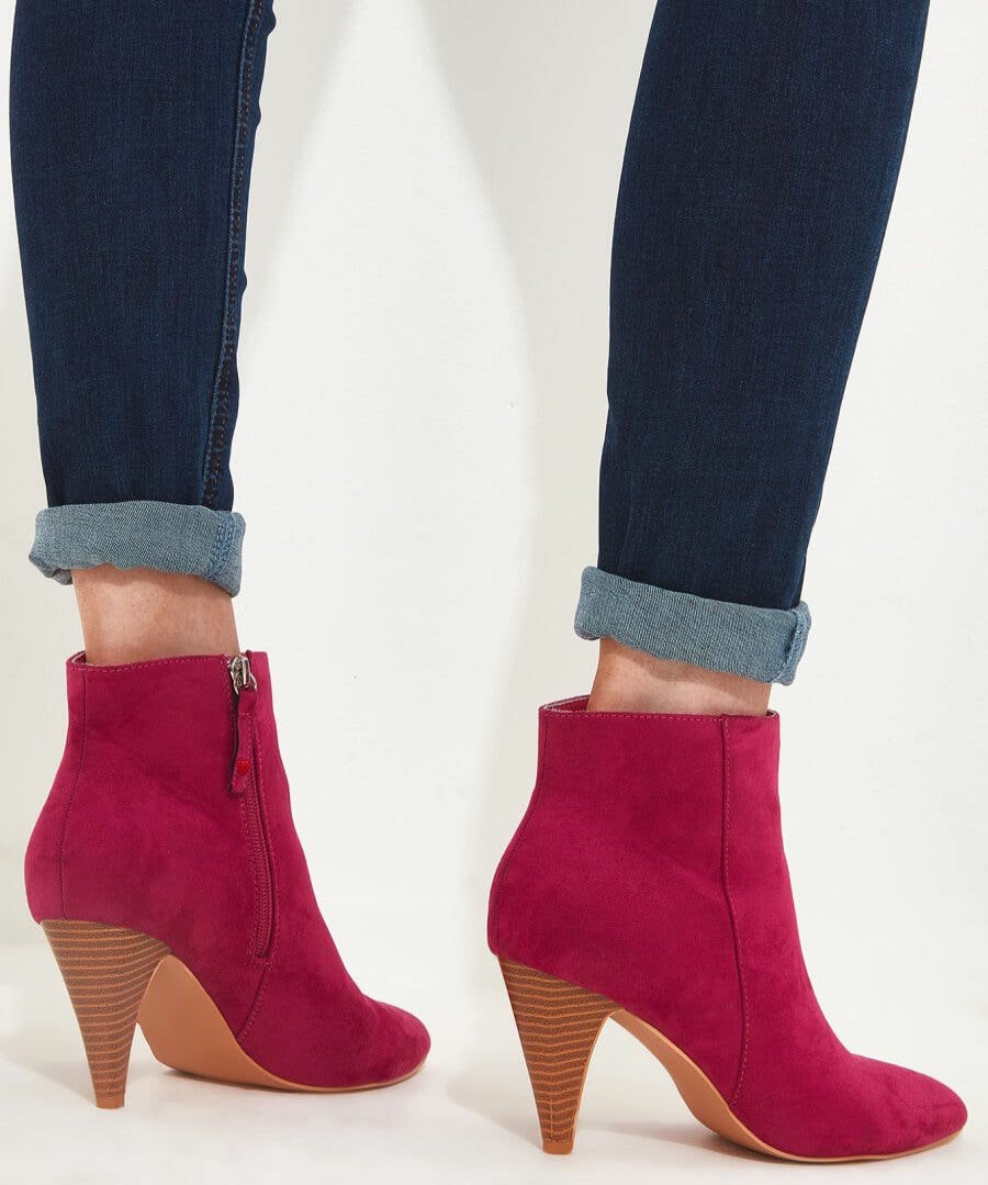 Matching Shoes & Bags | Joe Browns High Society Colour Pop Bootees