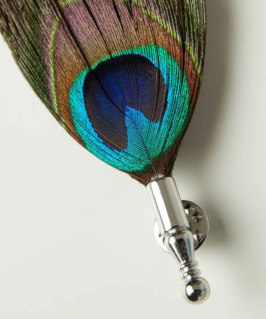 Tailoring | Joe Browns Luxury Peacock Feather Pin