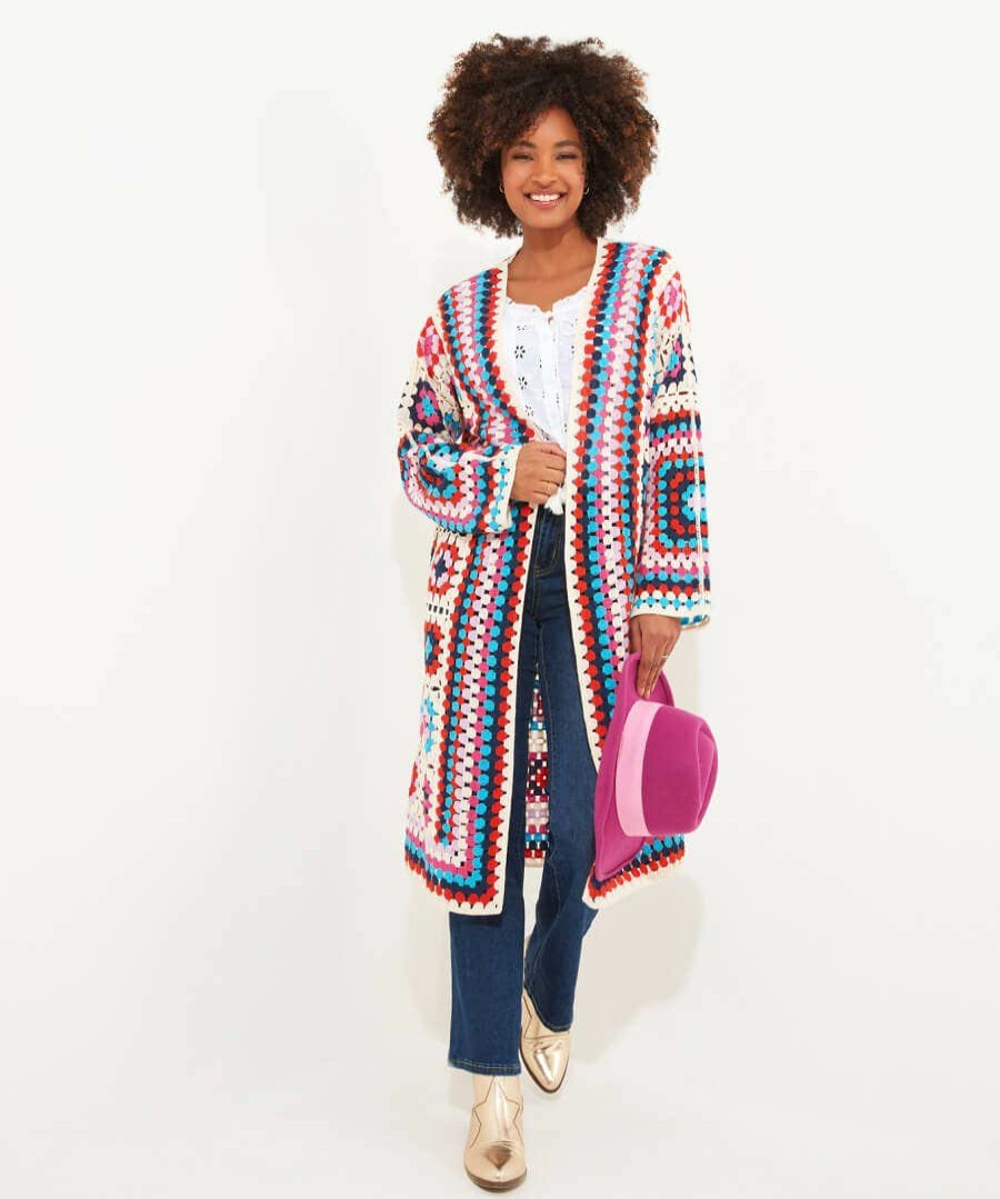 Cover Ups | Joe Browns Valentina Crochet Cardigan