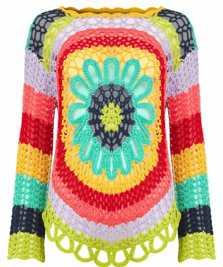 Cover Ups | Joe Browns Fiesta Crochet Jumper