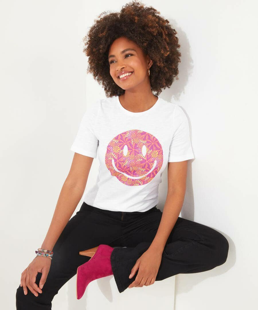 Tailoring | Joe Browns Smiley Graphic Tee