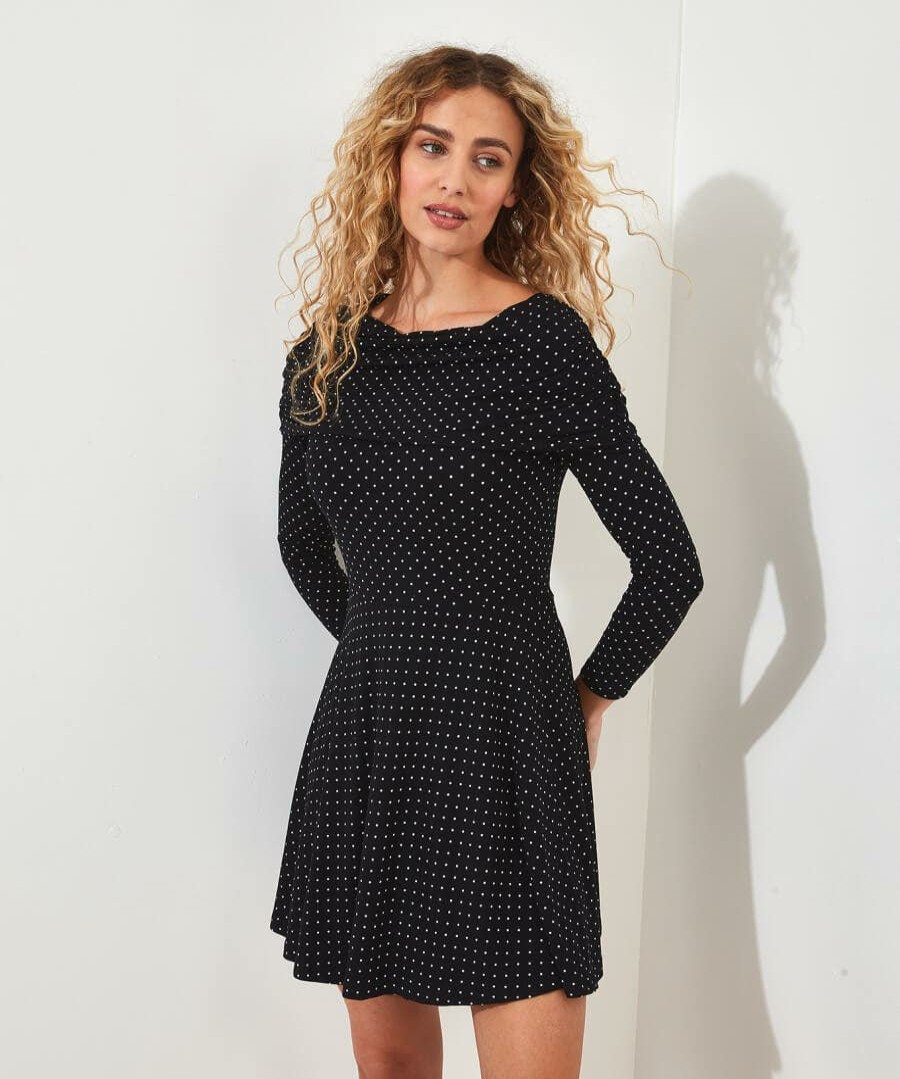 Dresses | Joe Browns Perfect Polka Bardot Dress