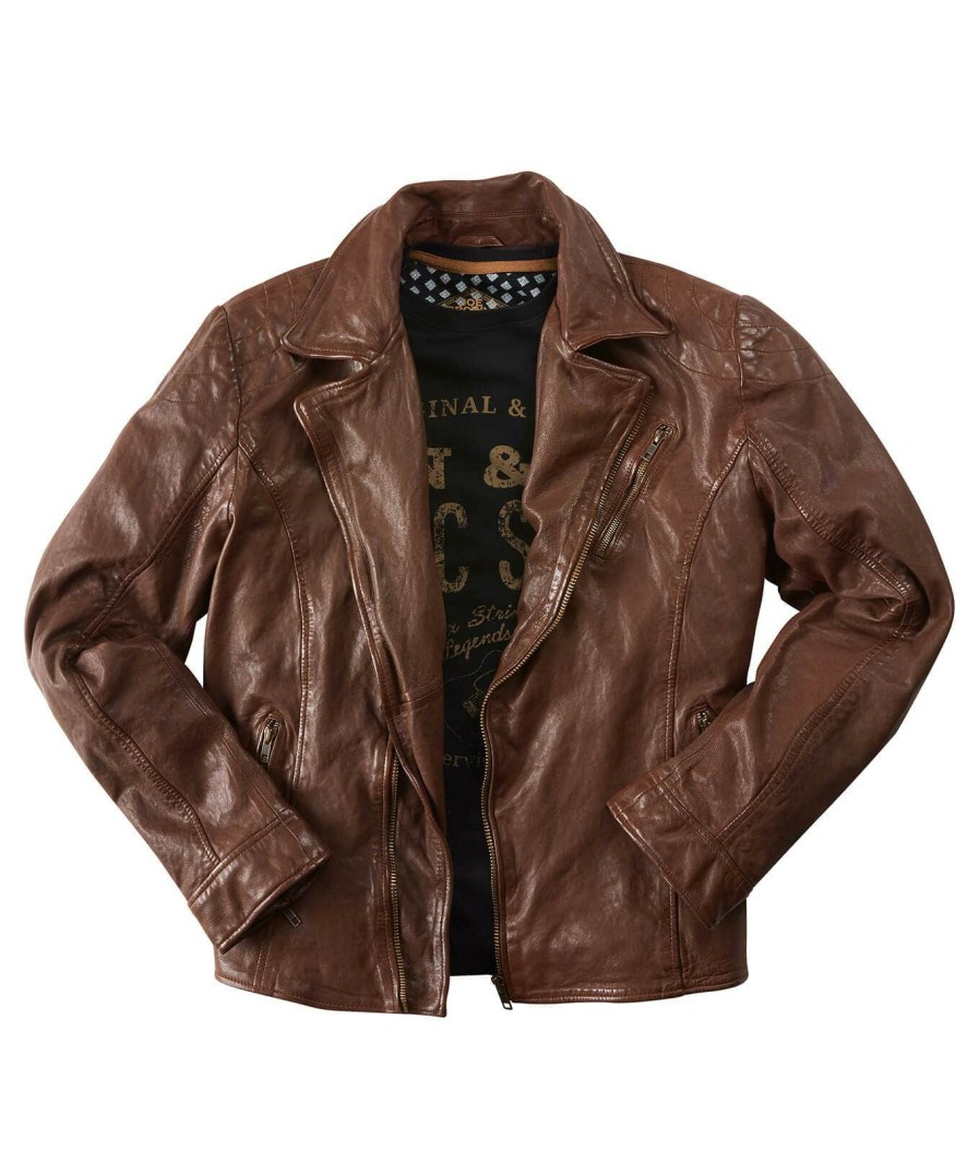 Leather Jackets | Joe Browns Burner Leather Jacket