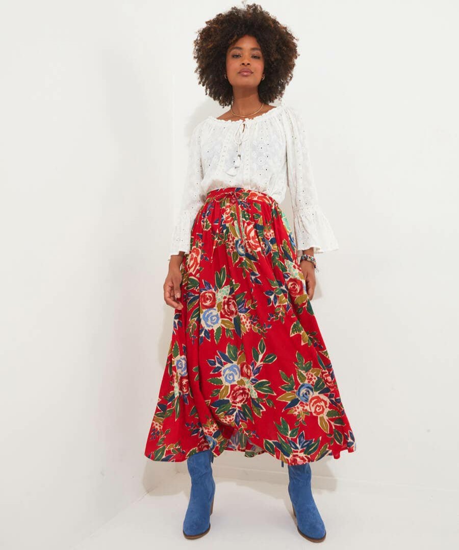 Skirts | Joe Browns Radiant Roses Skirt