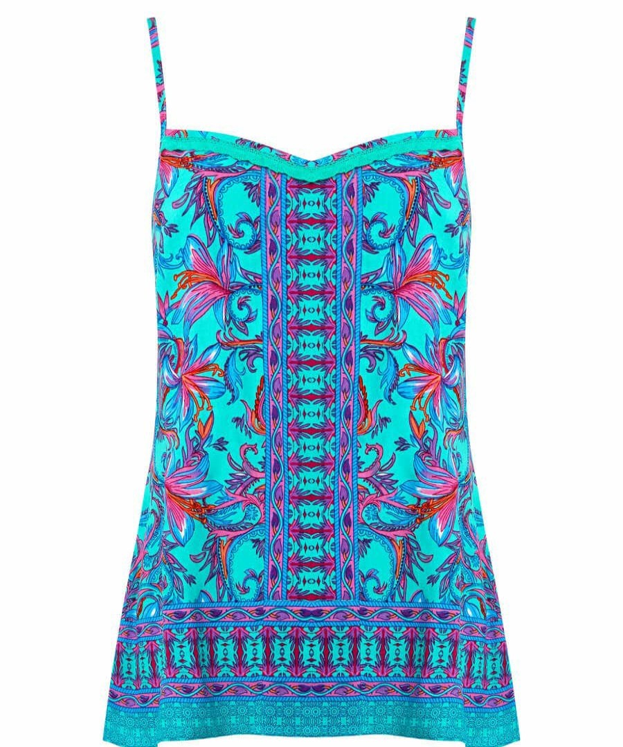 Tops, Tunics & Blouses | Joe Browns Vibrant Border Print Cami