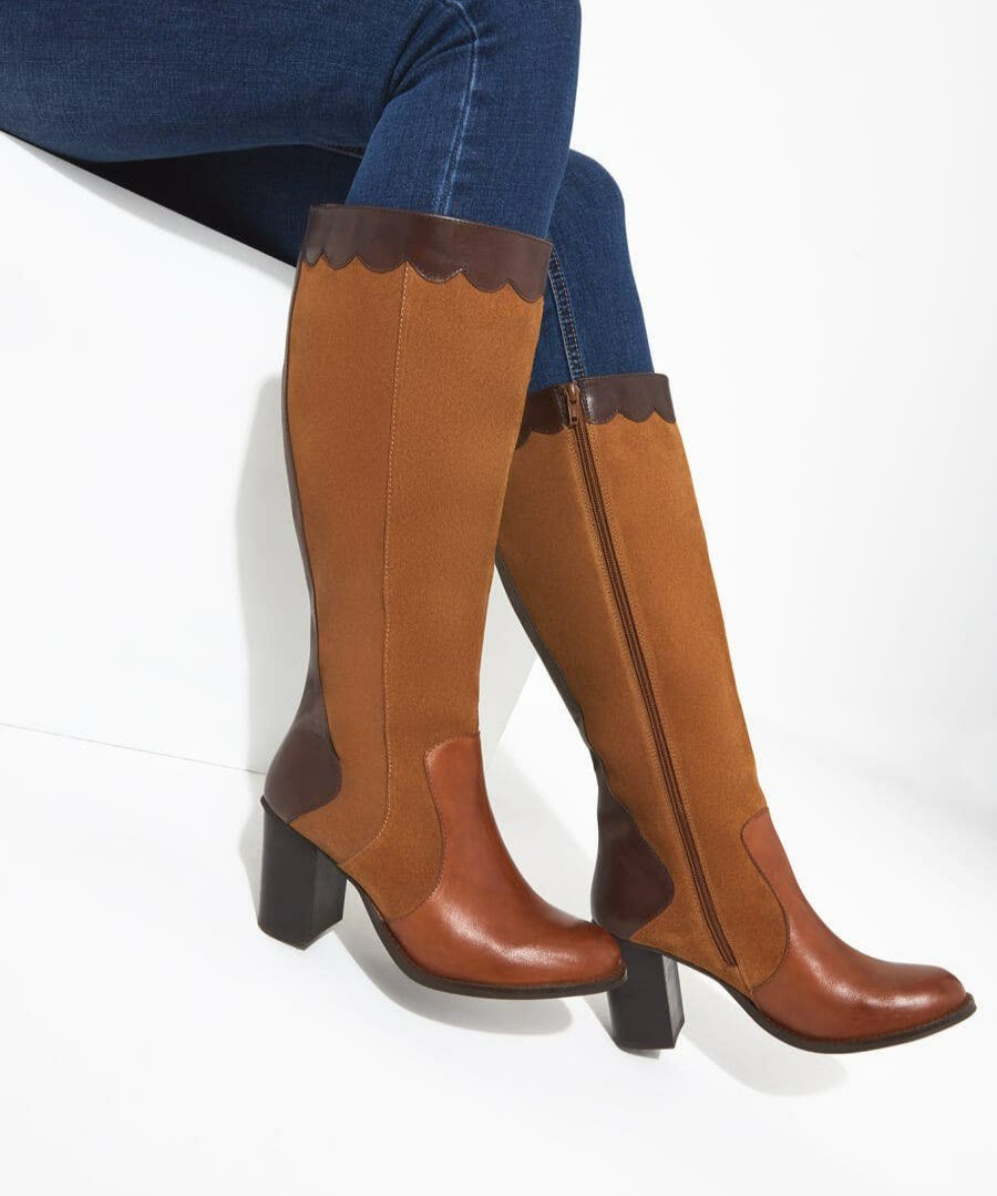 Boots | Joe Browns Made You Look Suede Leather Boots