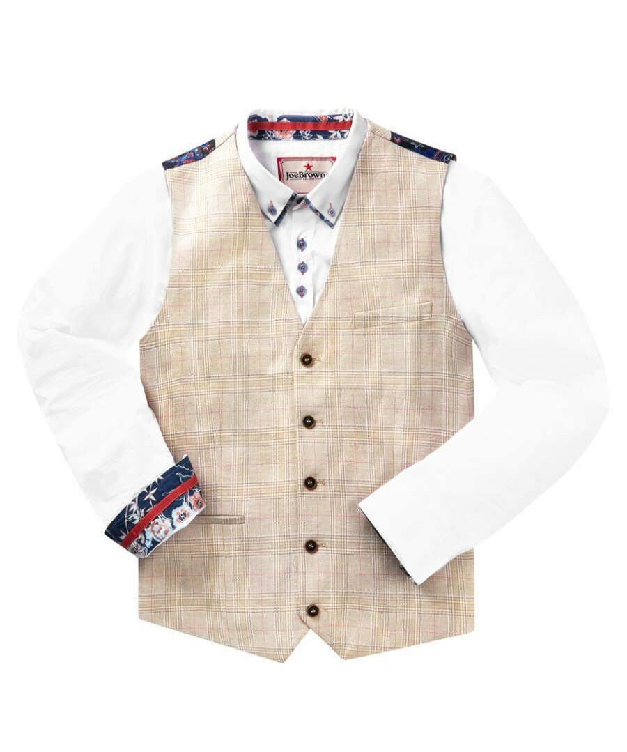 Tailoring | Joe Browns Delightful Check Waistcoat