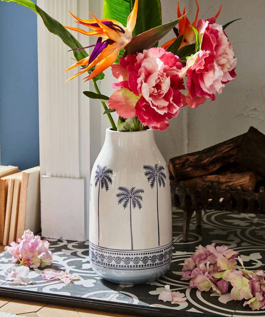 Floral Decor | Joe Browns Perfect Palms Ceramic Vase