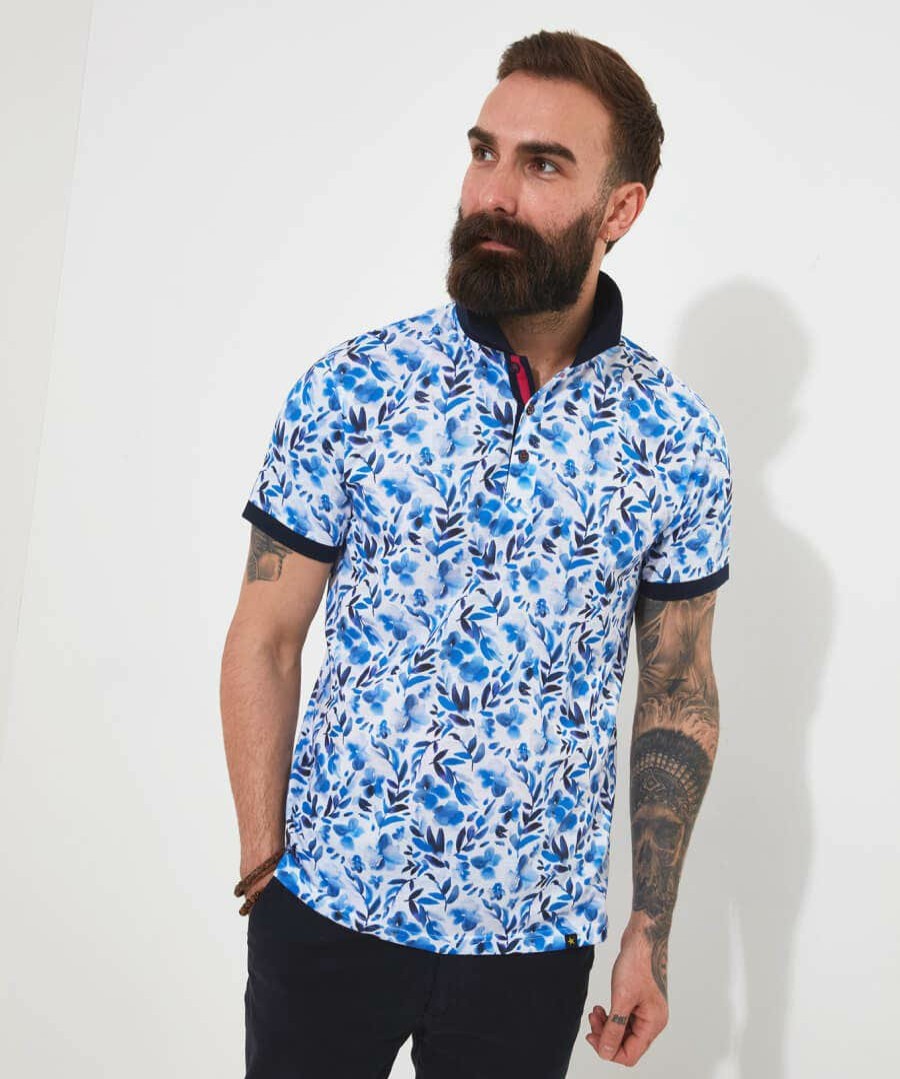 Polo Shirts | Joe Browns Fabulous Floral Polo Shirt