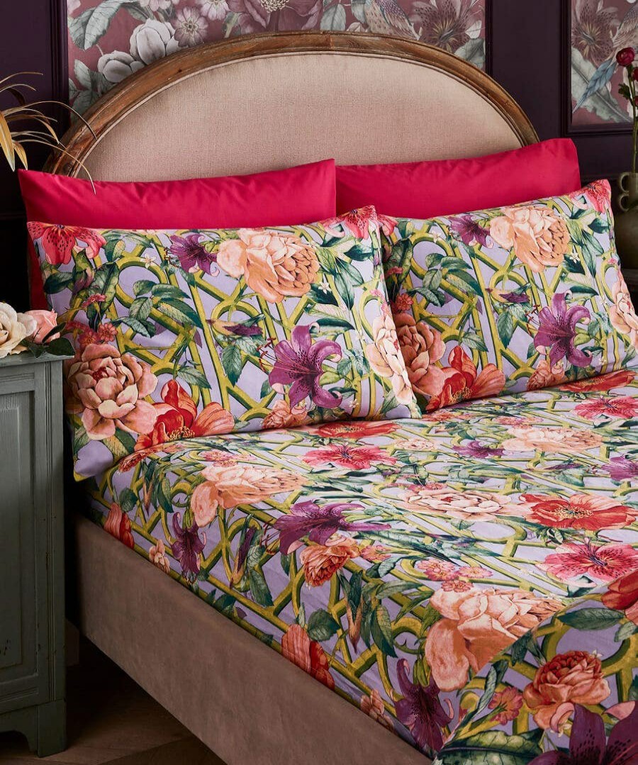 Floral Decor | Joe Browns Peacock Plumage Matching Bedding