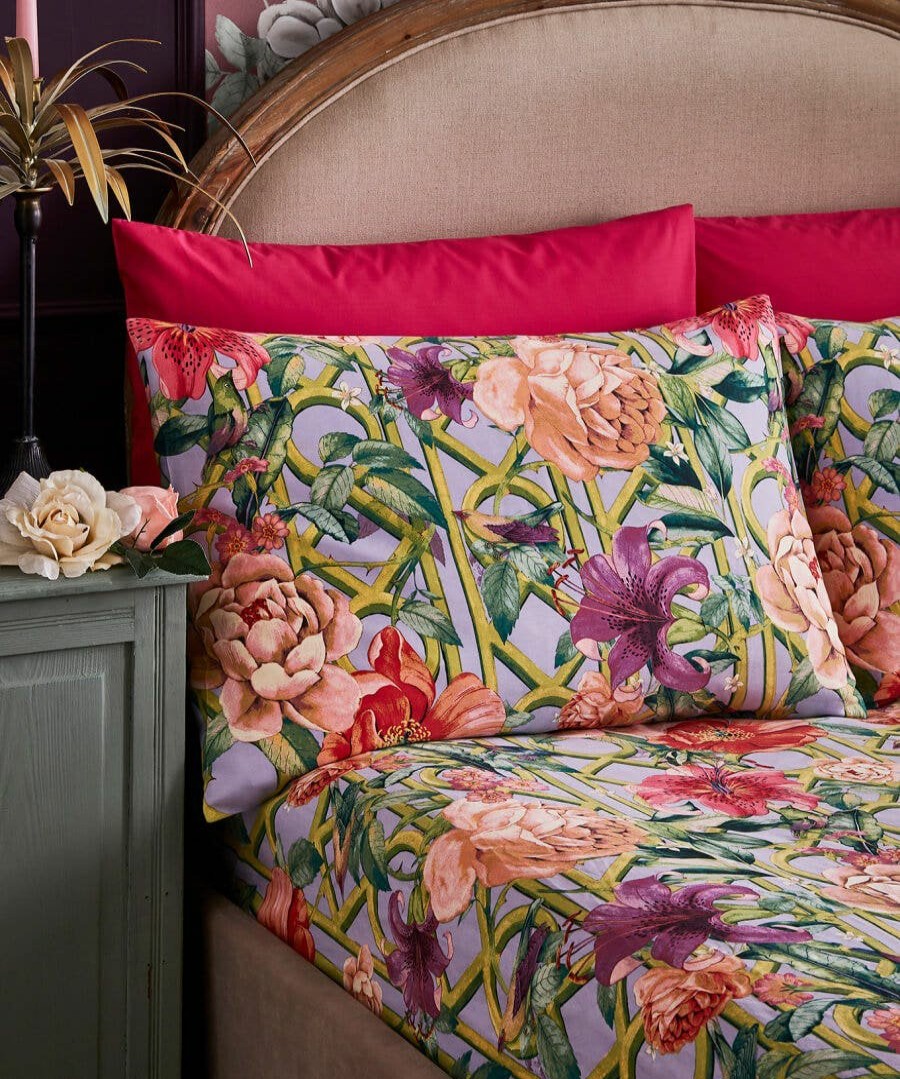 Floral Decor | Joe Browns Peacock Plumage Matching Bedding