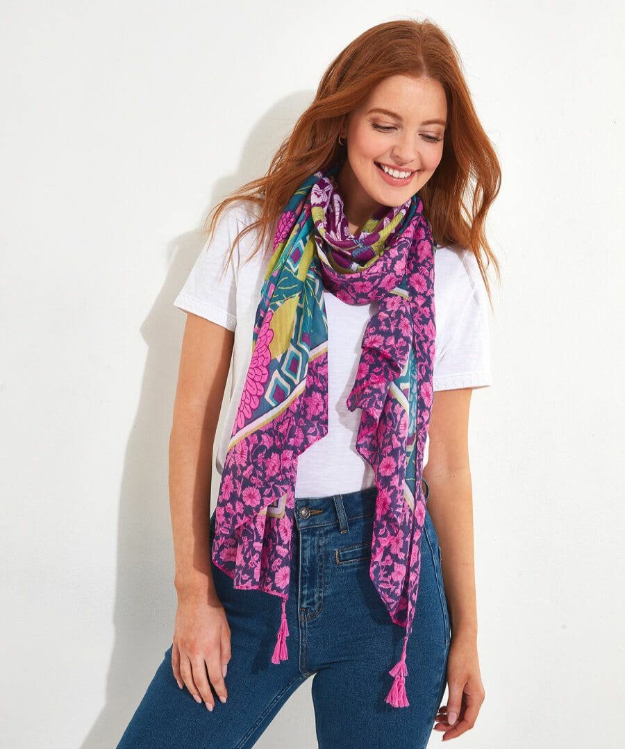 Accessories & Jewellery | Joe Browns Cayman Islands Tassel Scarf