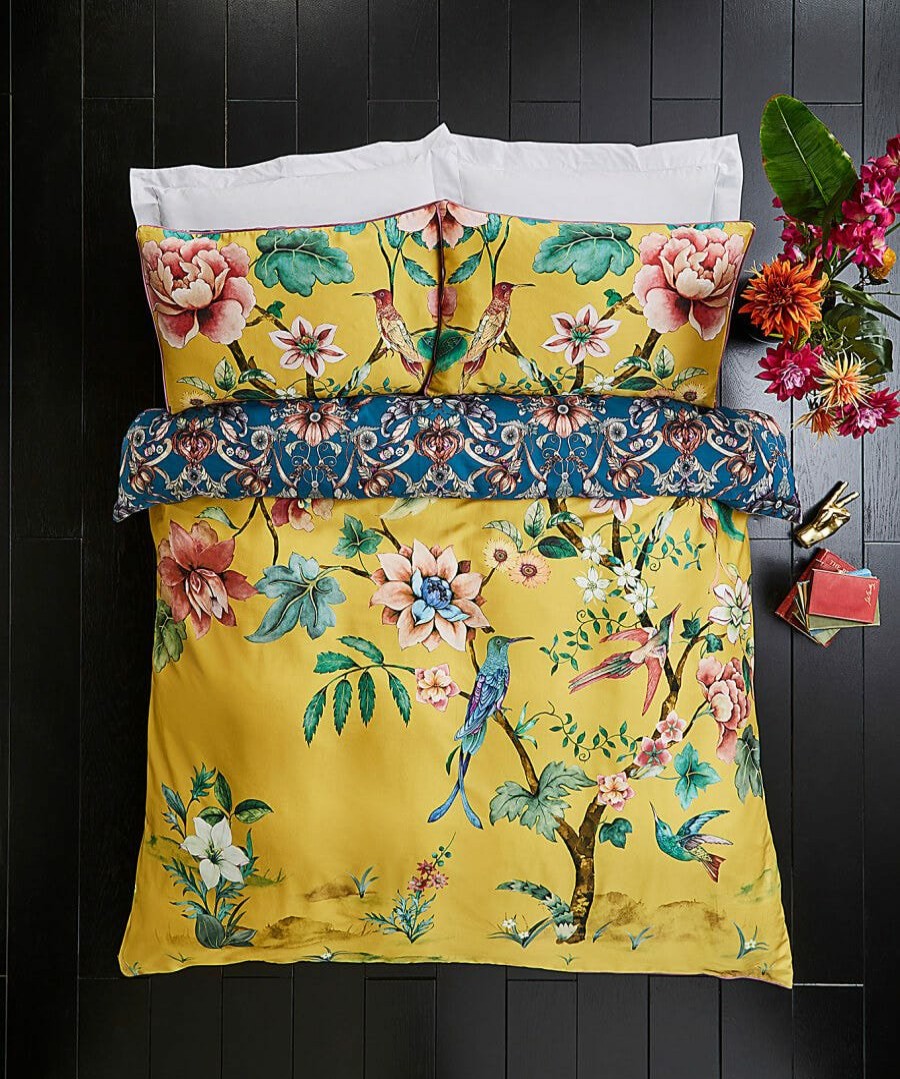 Floral Decor | Joe Browns Contemporary Chinoiserie Reversible Duvet Set