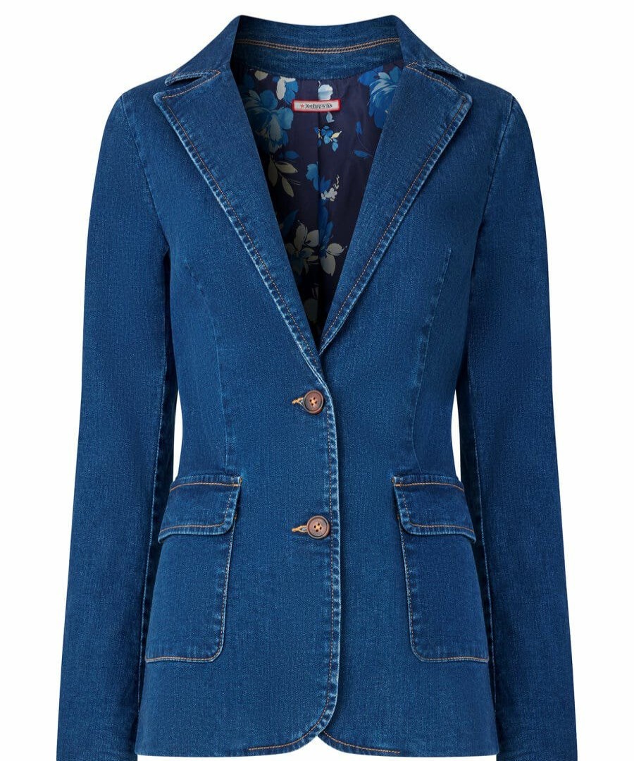 Tailoring | Joe Browns The Aurora Denim Blazer