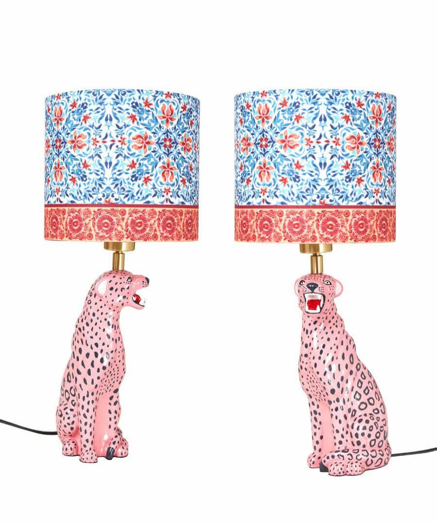 Animal Decor | Joe Browns Road To Jaipur Set Of 2 Leopard Lamps ...