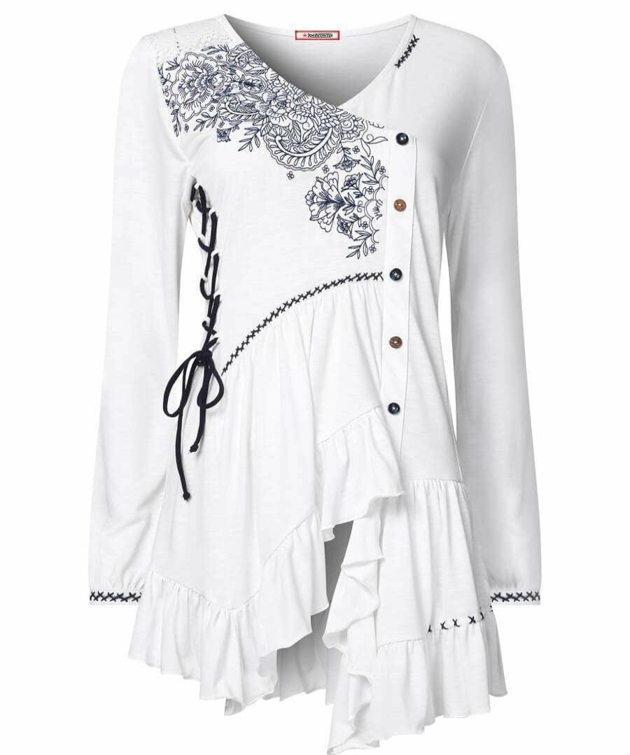 Tops, Tunics & Blouses | Joe Browns Exquisite Embroidered Tunic