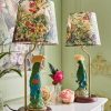 Floral Decor | Joe Browns Victorian Garden Room Set Of 2 Parrot Lamps