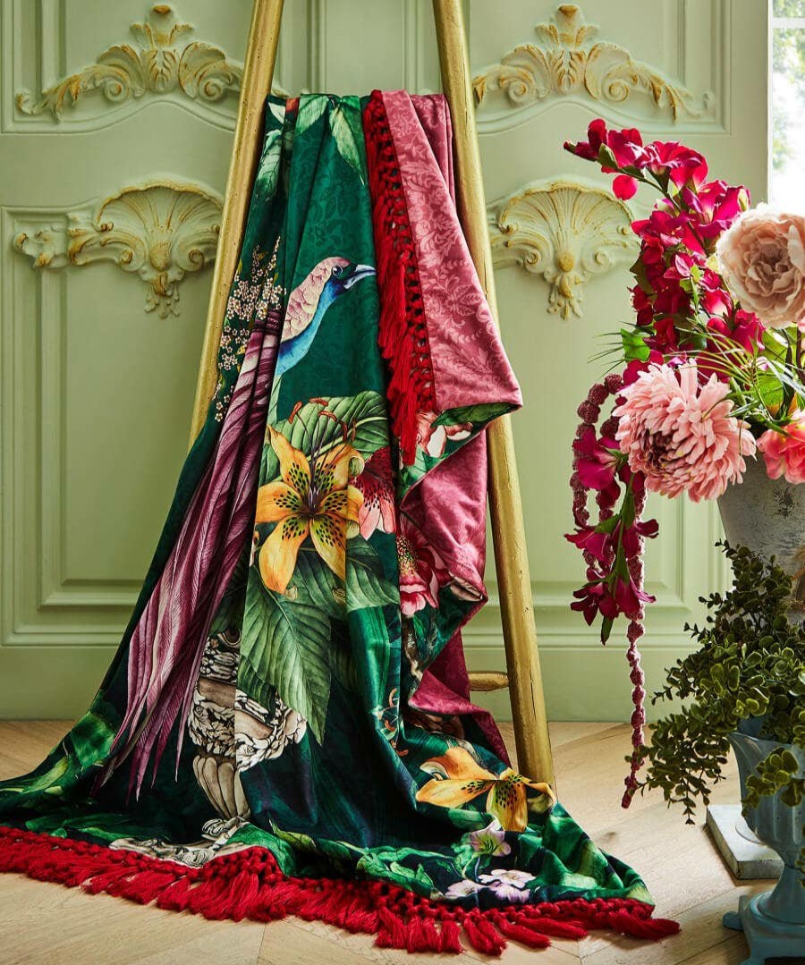 Floral Decor | Joe Browns Victoriana Vibrant Reversible Throw