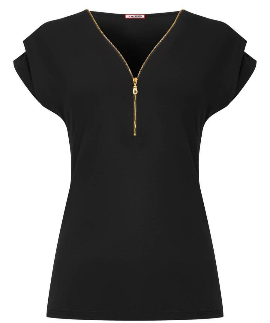 Tops, Tunics & Blouses | Joe Browns Zip It Up Jersey Top