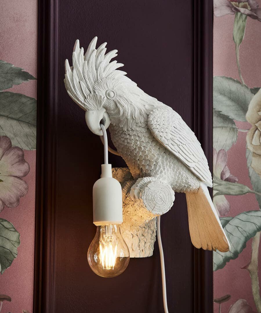 Animal Decor | Joe Browns Crafty Cockatoo Wall Light