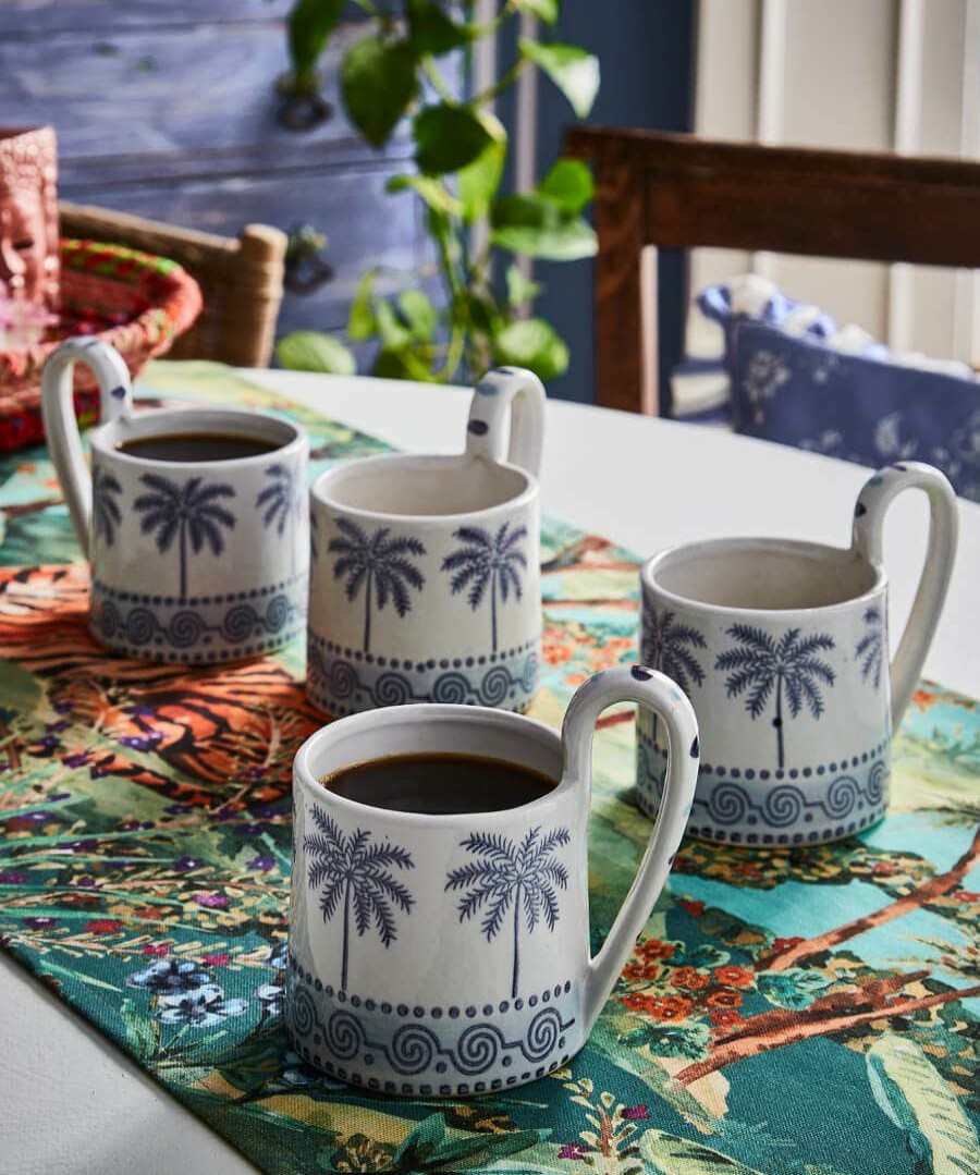 Kitchenware & Dining | Joe Browns Perfect Palms Set Of 4 Mugs