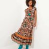 Dresses | Joe Browns Saffron Border Print Dress