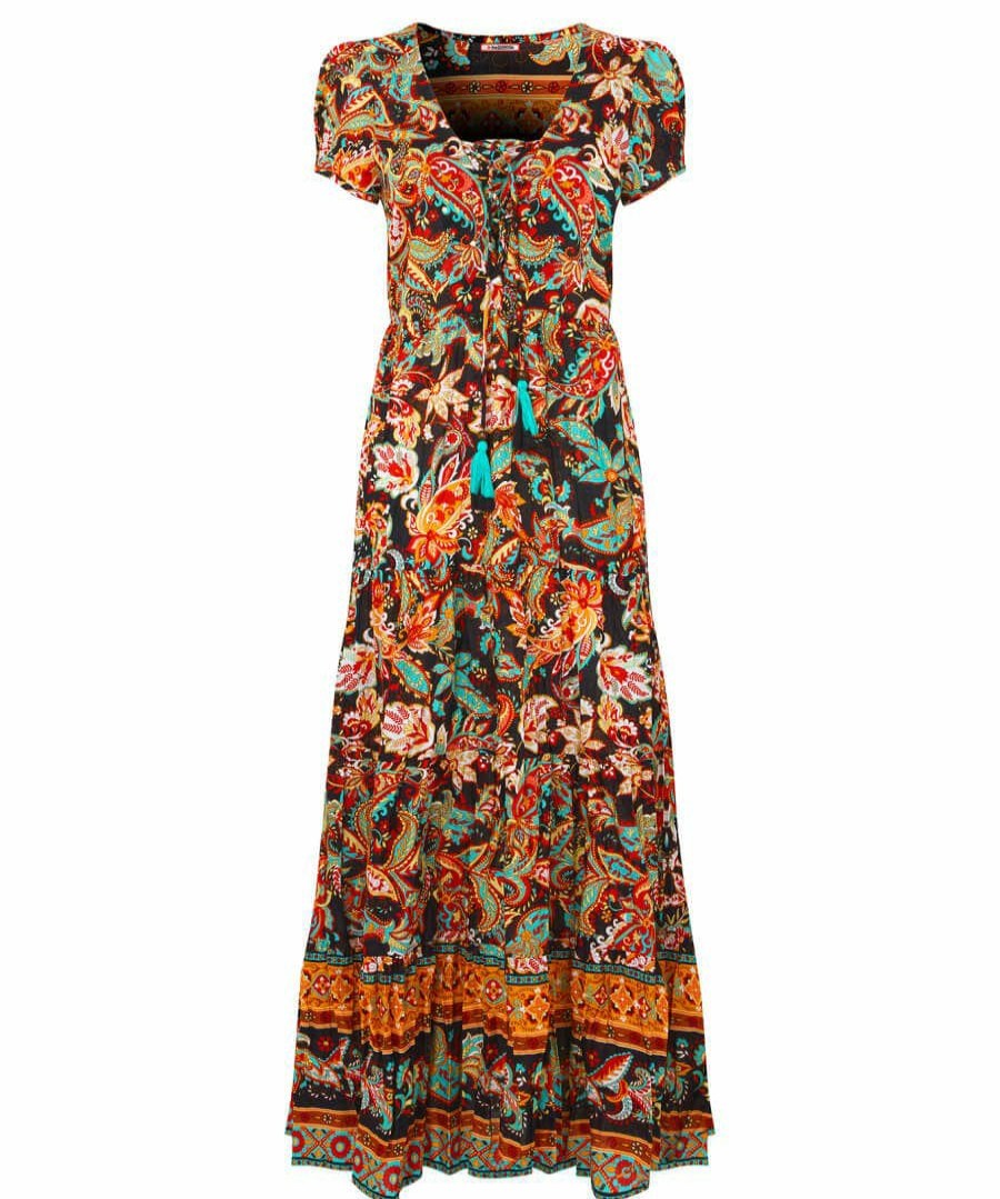 Dresses | Joe Browns Saffron Border Print Dress