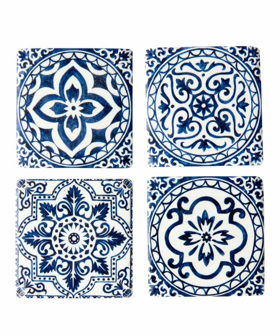 Kitchenware & Dining | Joe Browns Mediterranean Moods Ceramic Tile Coasters