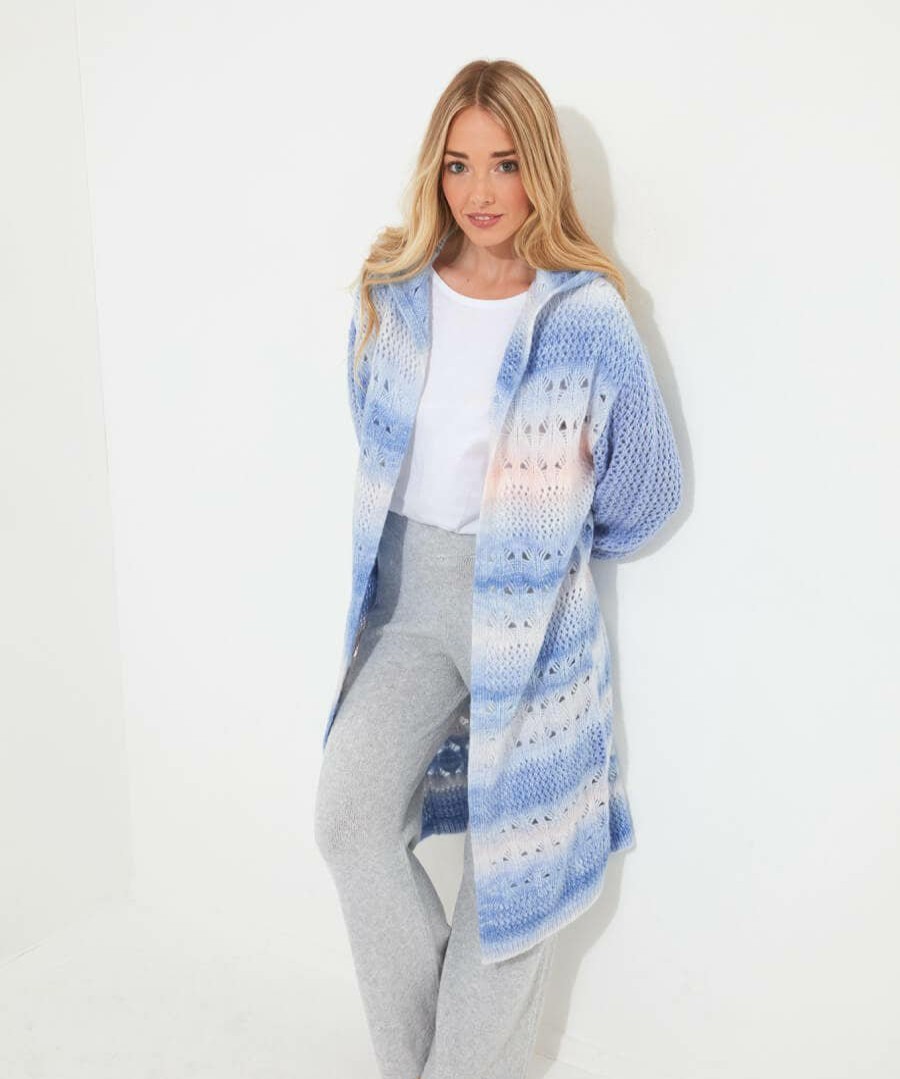 Pyjamas & Loungewear | Joe Browns Sloe Joes Ombre Knit Longline Cardigan