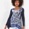 Tops, Tunics & Blouses | Joe Browns Moroccan Blue Tunic