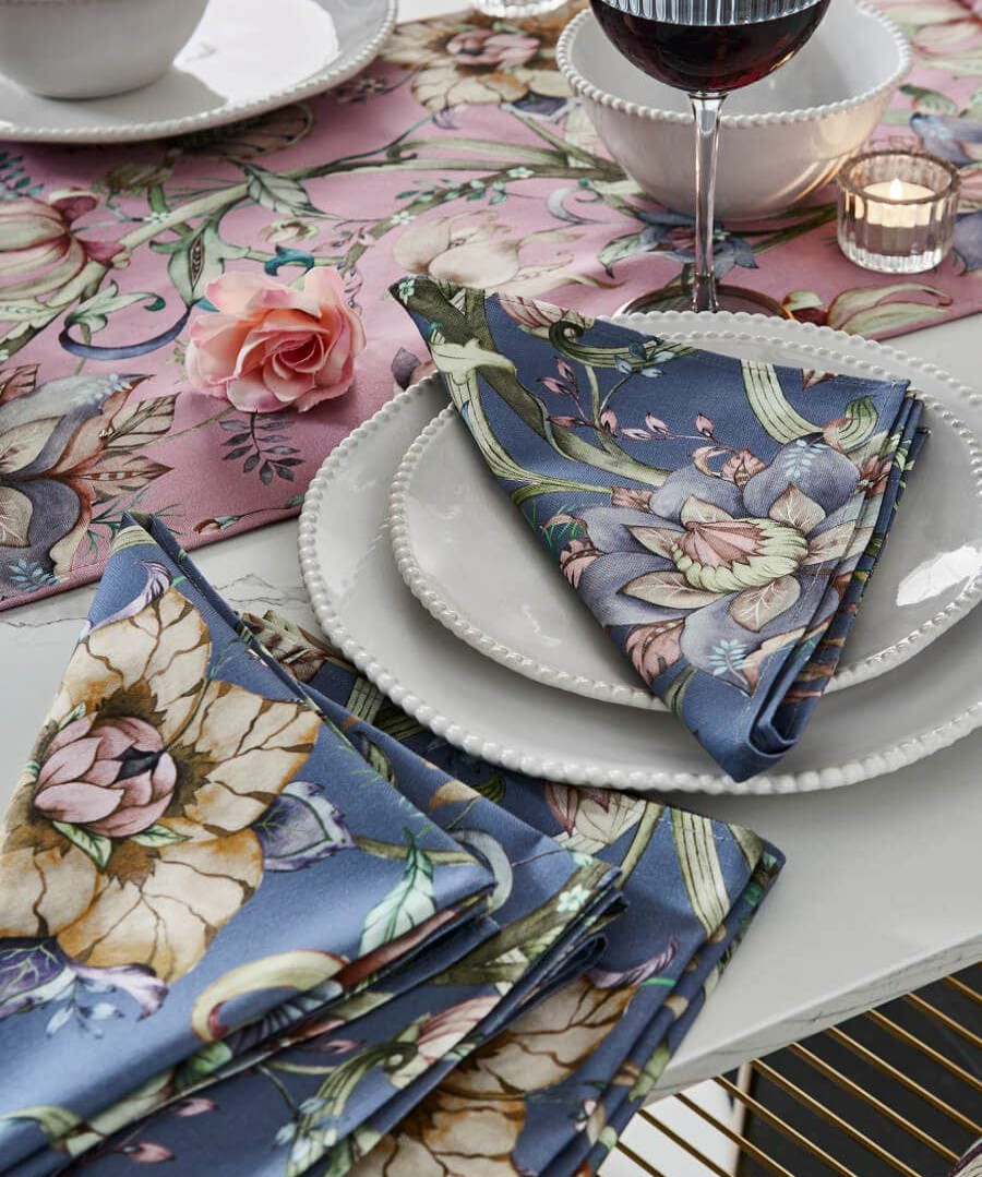 Kitchenware & Dining | Joe Browns Set Of 4 Nostalgic Nouveau Cotton Napkins