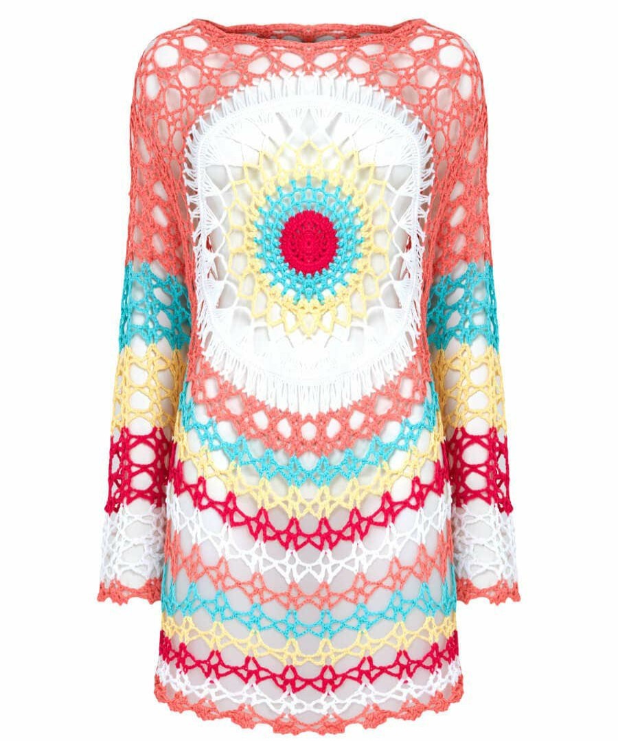 Cover Ups | Joe Browns Longline Crochet Jumper