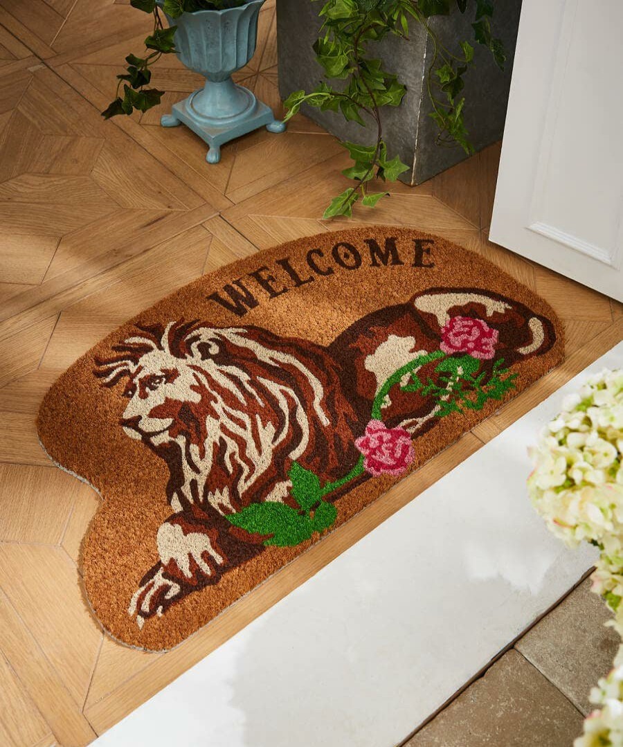 Animal Decor | Joe Browns Regal Lion Welcome Doormat