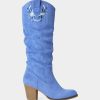 Boots | Joe Browns The Blue Tall Slouch Boots