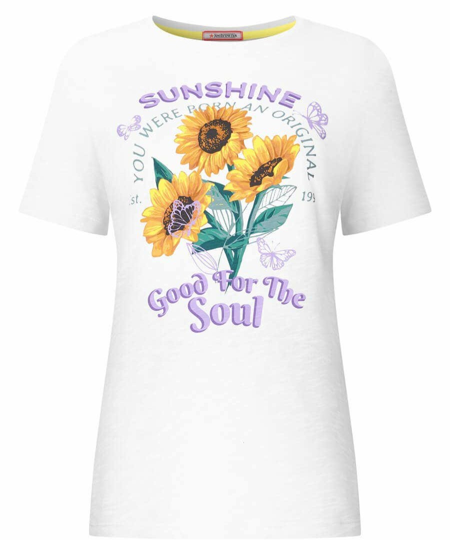 Tops, Tunics & Blouses | Joe Browns Sunshine Soul Graphic Tee