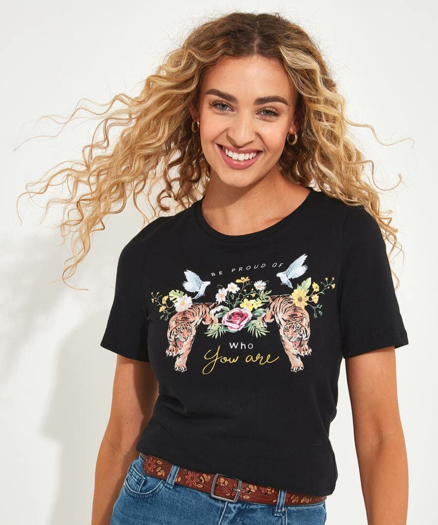 Tops, Tunics & Blouses | Joe Browns Be Proud Graphic Tee