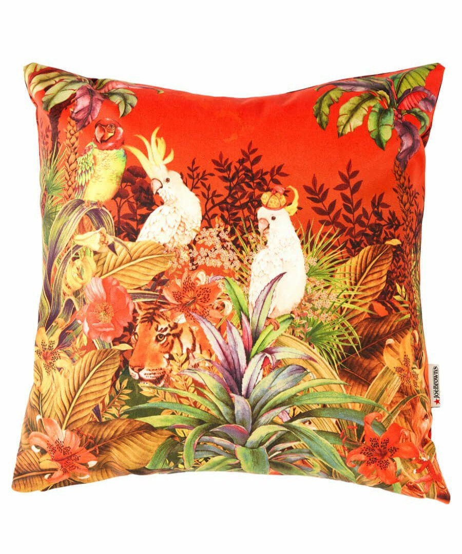 Floral Decor | Joe Browns Totally Tropical Sunset Reversible Garden Cushion